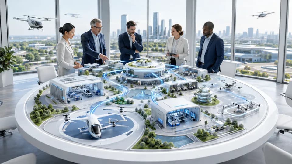 低空产业基金合作信息主题概念场景
